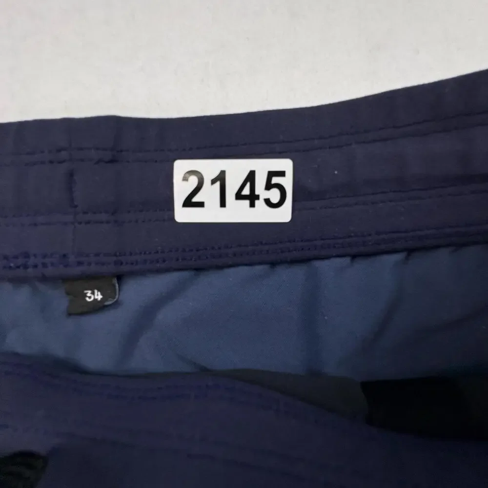 Public Rec Flex Shorts Mens 34 Navy Blue 7” Stretch Athletic Performance Golf